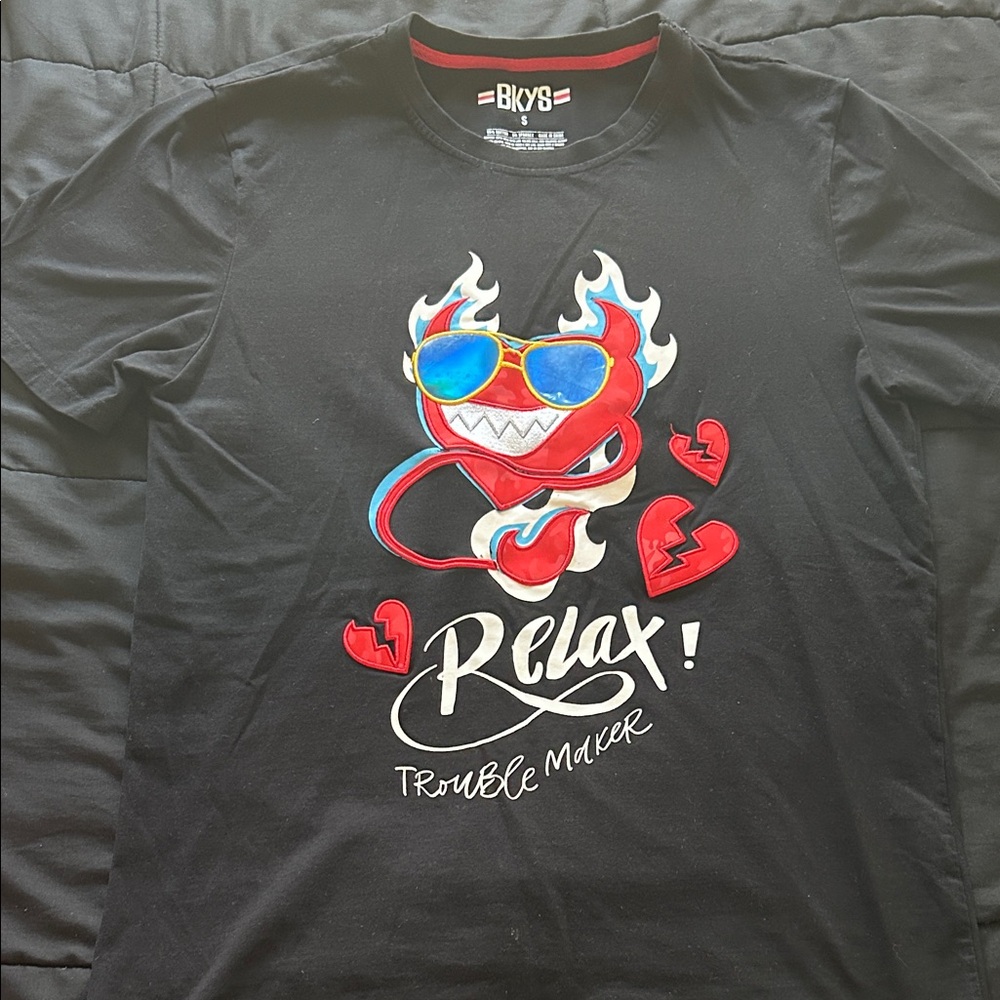 Black Graphic T-Shirt for Men